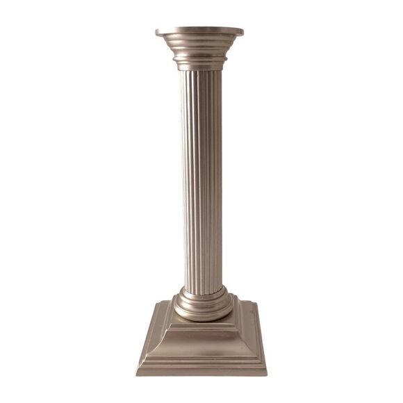 Baldwin Brass Smithsonian Candle Stick Platinum Mist Nickel 8" Federal SINGLE. - Picture 6 of 15